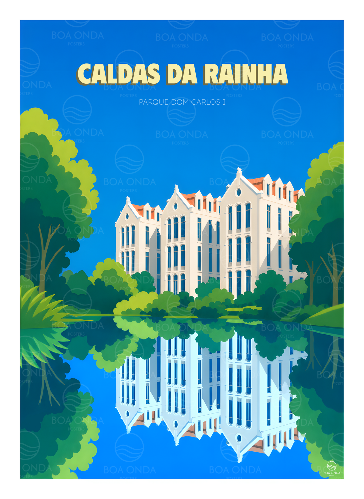 Poster Caldas da Rainha - Parque Dom Carlos I